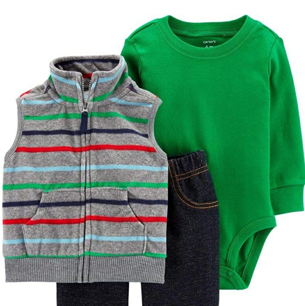 Carter's baby boy three piece set